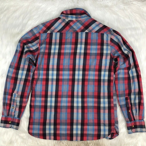 Levi's Standard Fit Plaid Button Front Shirt - Picture 5 of 8